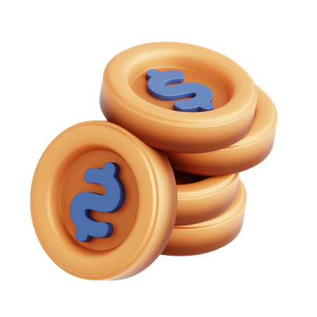 Coin  3D Icon