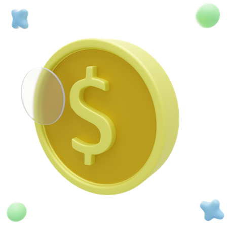 Coin  3D Illustration