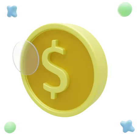 Coin  3D Illustration