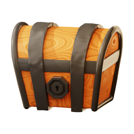 Coin Chest  3D Icon