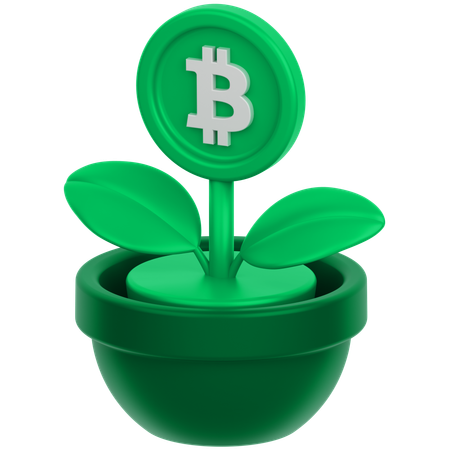 Coin Flower 2  3D Icon