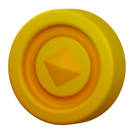 동전 게임  3D Icon