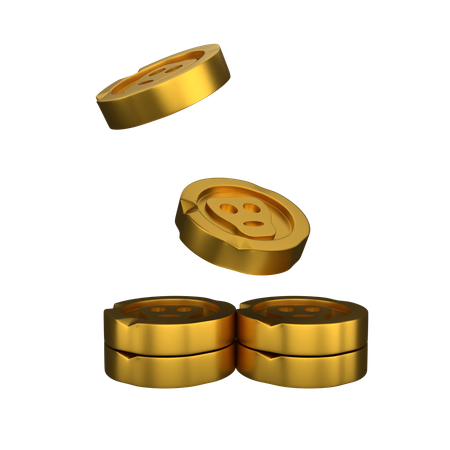 Coin Game  3D Icon