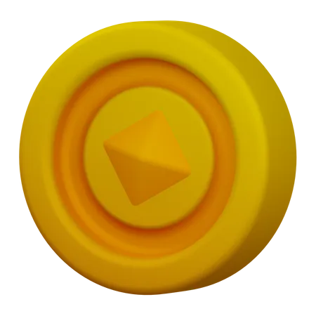 Coin Game  3D Icon