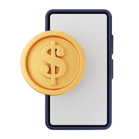 Coin Money Payment  3D Icon