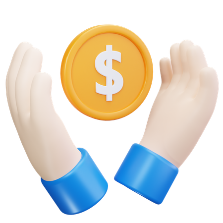 Coin Offer  3D Icon