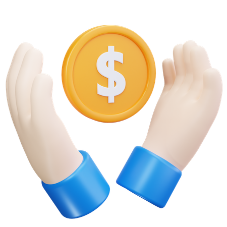 Coin Offer  3D Icon