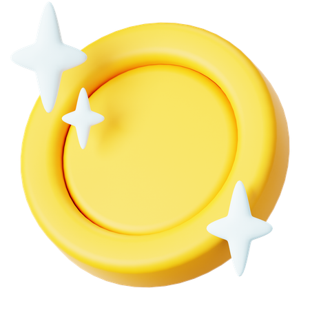 Coin Shine  3D Icon