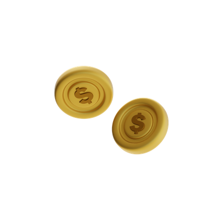 Coin Stack  3D Icon