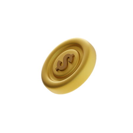 Coin Stack  3D Icon