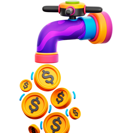 Coin Tap  3D Icon