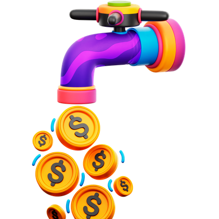 Coin Tap 3D Icon