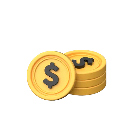 Symbolic Representation Of Currency Illustrating Financial Transactions Wealth And Economic Concepts In Digital Platforms And Applications 3D Icon