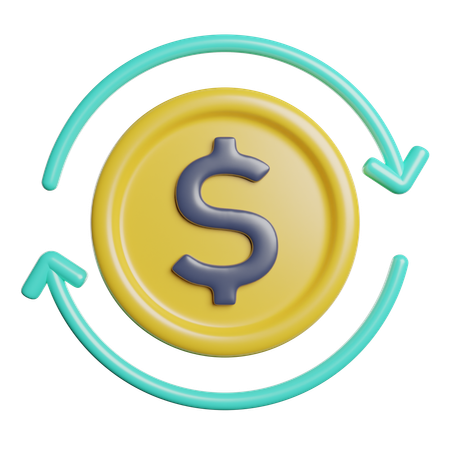 Coins  3D Icon