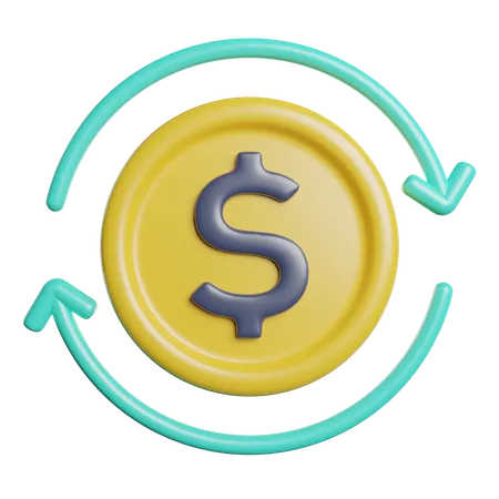 Coins  3D Icon