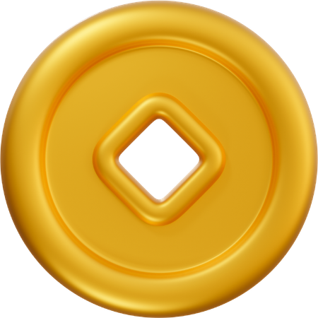 Coins  3D Icon