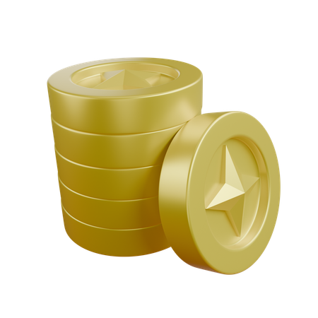 COINS  3D Icon