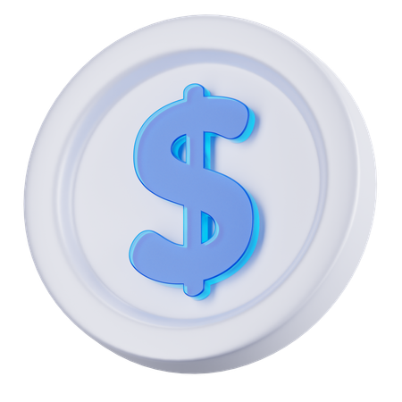 Coins  3D Icon