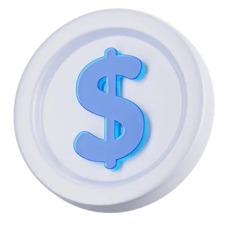 Coins  3D Icon