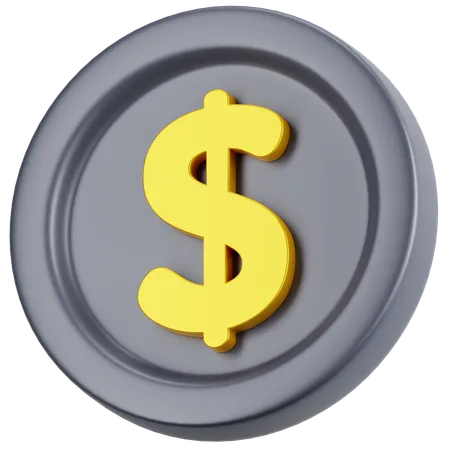 Coins  3D Icon