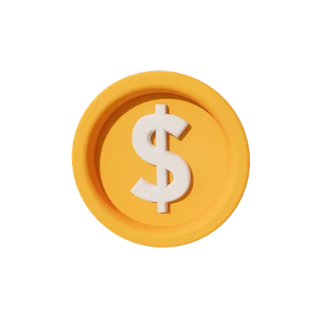 Coins  3D Icon