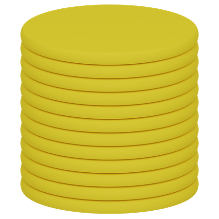 Coins  3D Icon