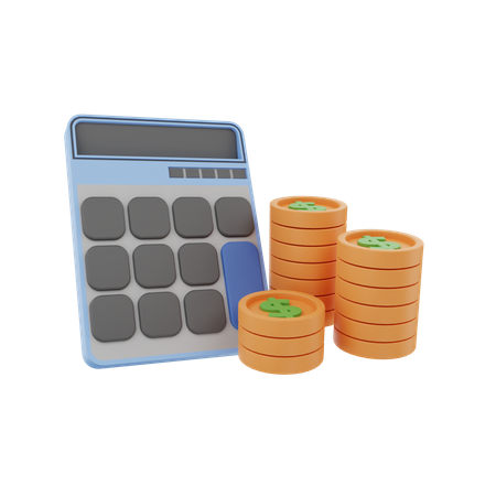 Coins  3D Icon