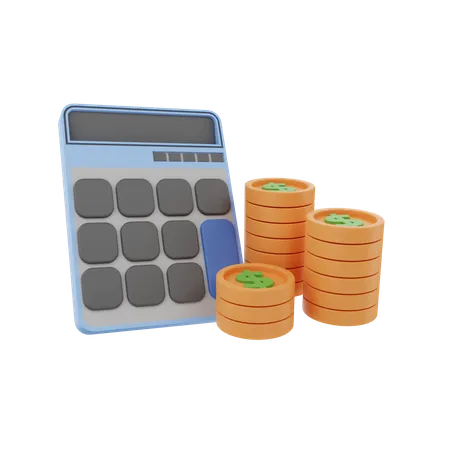 Coins  3D Icon