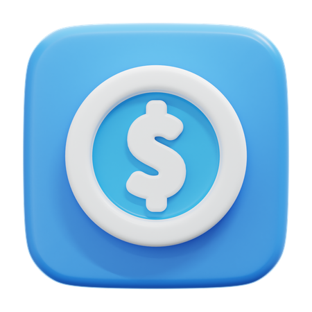 Coins  3D Icon