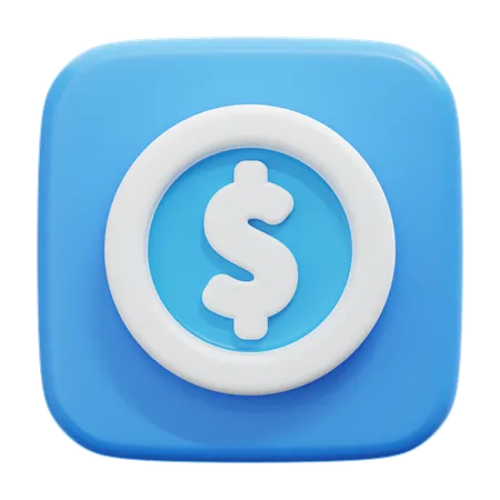 Coins  3D Icon