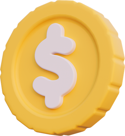 Coins  3D Icon