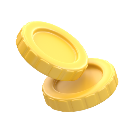 Coins  3D Icon