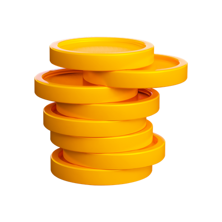 Coins  3D Illustration