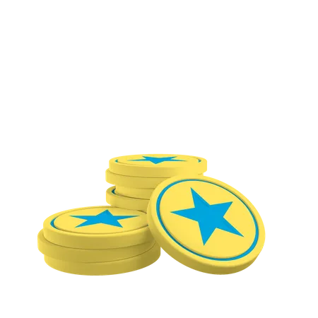 Coins  3D Illustration