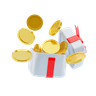 3d coins emoji