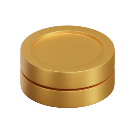 Coins Stack  3D Icon