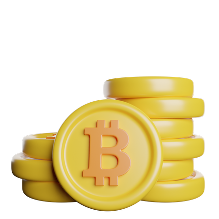 Coins Stack  3D Icon
