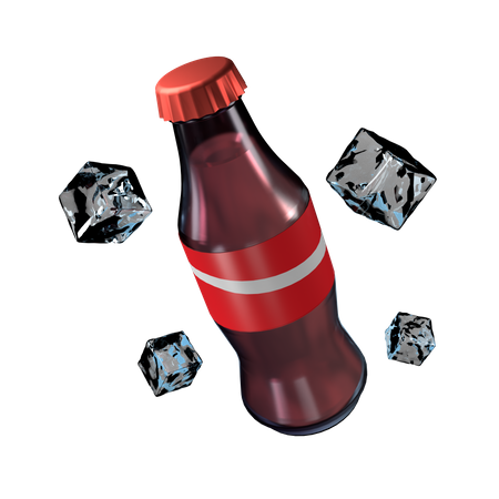 Coke Bottle  3D Icon