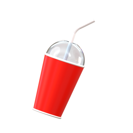 Coke Cup  3D Icon