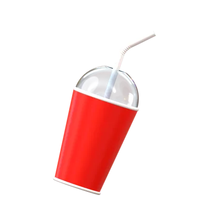 Coke Cup  3D Icon