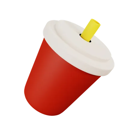 Cola Cup 3D Illustration