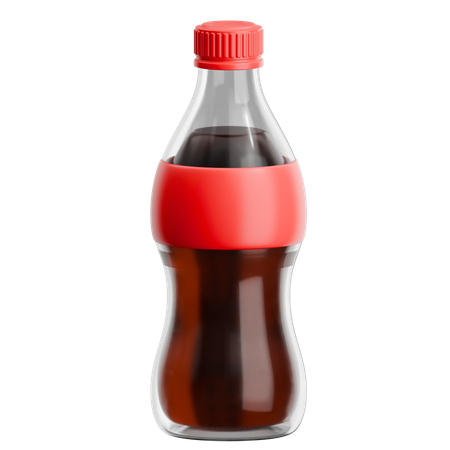 Cola Drink Bottle  3D Icon