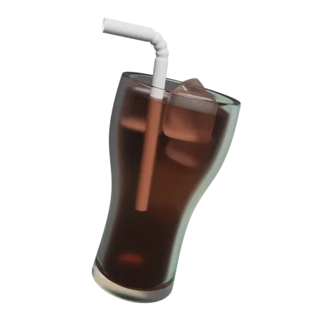 Cola Glass  3D Icon