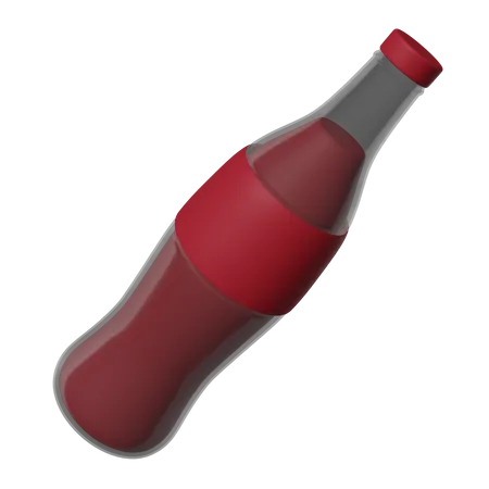 Cola Flasche  3D Icon
