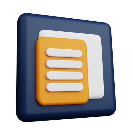 Colar ícone  3D Icon