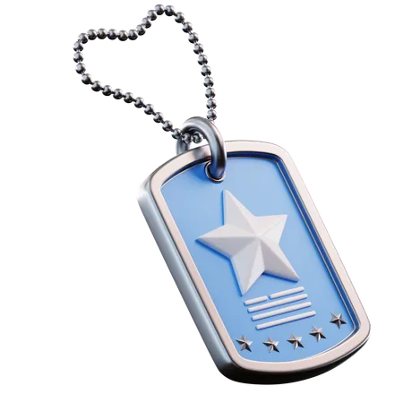 Colares do exército  3D Icon