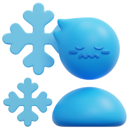 Cold  3D Icon