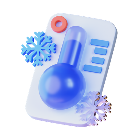 Cold  3D Icon