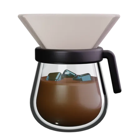 Cold Brew Coffee  3D Icon