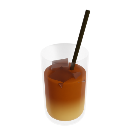 Cold Coffee  3D Icon